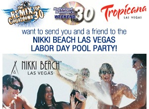 Tropicana Las Vegas Nikki Sweepstakes