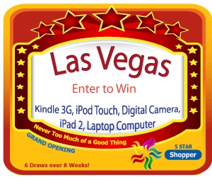 5 Star Shopper Las Vegas Trip Sweepstakes