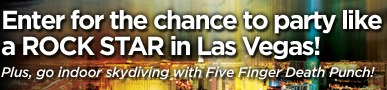 Win a Chance to Party Like a Rock Star in Las Vegas